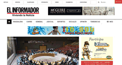Desktop Screenshot of elinformador.com.co